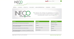 Desktop Screenshot of ineco.cl